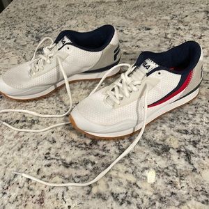 FILA- 8 1/2, RED WHITE AND BLUE